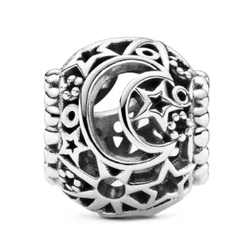 Charms Pandora ze słońcem, gwiazdami i księżycem 799183C00 GRAWER GRATIS
