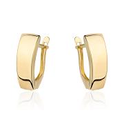 Kolczyki złote gładkie na angielskim zapięciu FUG7-K01191-375