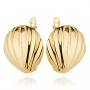 Kolczyki złote muszle FUG7-17-K00891-2