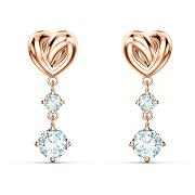 Kolczyki SWAROVSKI • Lifelong Heart 5517942 