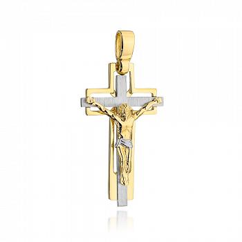Złoty krzyżyk z Jezusem FUG4-9-C00087-2