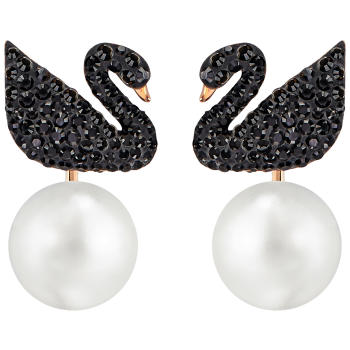 Swarovski kolczyki • Iconic Swan Pierced Earring 5193949