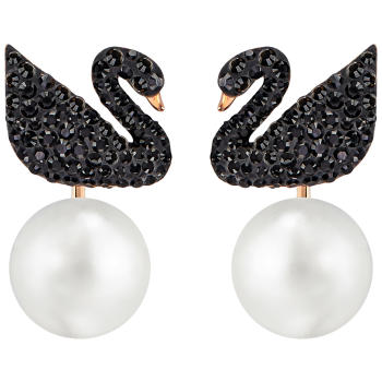 Swarovski kolczyki • Iconic Swan Pierced Earring 5193949