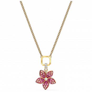 Naszyjnik SWAROVSKI • Tropical Flower Pendant, Pink 5524356 