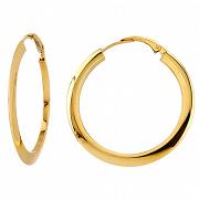 Kolczyki złote kółka FUG7-17-K00697-2