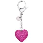 Brelok SWAROVSKI • Lovely Bag Charm, Fuchsia, Stainless Steel 5458417