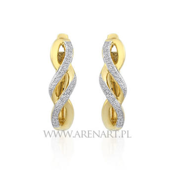 Kolczyki z brylantami E47759 Y