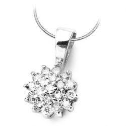 Złota zawieszka z diamentami 4953W19