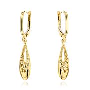 Kolczyki złote łezka z ażurem FUG7-K01799-585