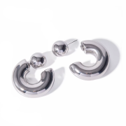 Kolczyki duże koła FUGJDE2311054-S