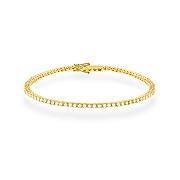 Złota bransoletka z diamentami laboratoryjnymi FB029-585-LD1.84