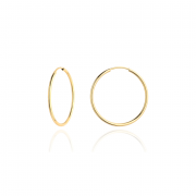 Kolczyki złote kółka lekkie 1,5cm FUG7-30-K00986-2