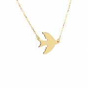 Naszyjnik celebrytka złoty Jaskółka FUG3-4-CN00075-2