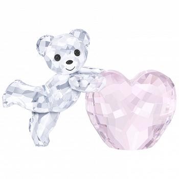 Figurka SWAROVSKI • Kris Bear - Pink Heart 5265323