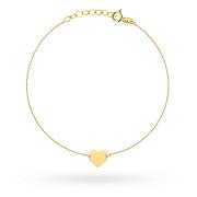 Bransoletka złota serce FUG2-25-B00959-2