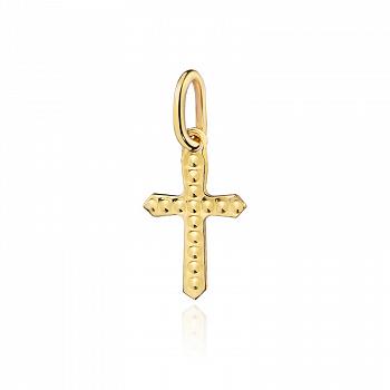 Złoty krzyżyk diamentowany FUG4-15-K00019-2