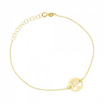 Bransoletka złota drzewko szczęścia FUG2-14-B00448-2