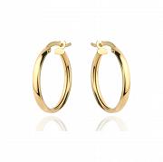 Kolczyki złote koła 2,7 cm FUG7-17-K01083-2