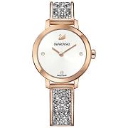 Zegarek Swarovski • Cosmic Rock Watch, Metal bracelet, White, Rose gold tone 5376092