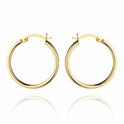 Kolczyki złote kółka FUG7-25-K00627-2