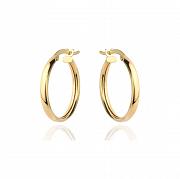 Kolczyki złote koła 2,2 cm FUG7-17-K01082-2