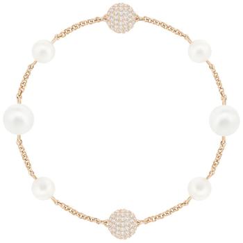 Swarovski Remix Collection ★ Mixed White Crystal Pearl, White, Rose gold plating 5365738