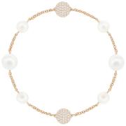 Swarovski Remix Collection ★ Mixed White Crystal Pearl, White, Rose gold plating 5365738