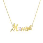 Naszyjnik damski z perłami FUGSVNP043