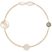 Swarovski Remix Collection ★ Infinity Symbol, Black, Rose gold plating 5365734