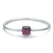 Srebrna bransoletka modułowa • FUG0286R