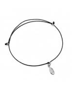 Bransoletka sznurkowa piórko małe 008/SBSZ