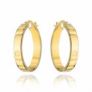 Kolczyki złote koła FUG7-17-K00893-2