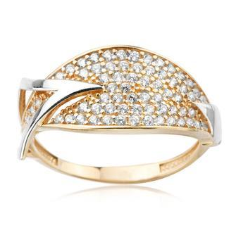 Pierścionek z cyrkoniami ZEB5313