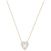 Naszyjnik SWAROVSKI • Sparkling Dance Heart Necklace, White 5284188