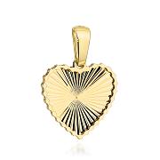 Zawieszka złota diamentowane serce FUG6-Z00666-585