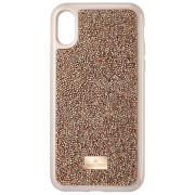 Etui SWAROVSKI • Glam Rock Smartphone Case, iPhone® X/XS, Pink Gold 5498749 