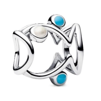Charms Pandora Ażurowa rybka 793819C01 GRAWER GRATIS