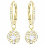 Kolczyki SWAROVSKI • Sparkling Dance Gold 5290963