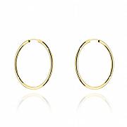 Kolczyki złote kółka 3cm FUG7-33-K00968-2