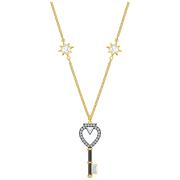 Naszyjnik SWAROVSKI • Tarot Magic Necklace, White, Gold-tone plated  5490917