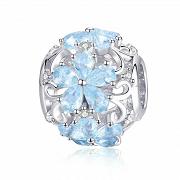 Charms Błękitna śnieżynka FUG0703