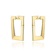 Kolczyki złote prostokąty FUG7-37-K01612-2