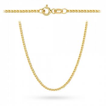 Złoty łańcuszek Lisi Ogon 50 cm FUG1-26-L00039-2