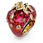 Pierścionek Swarovski • Idyllia truskawka 5744916