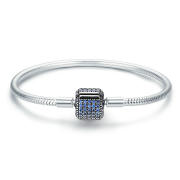 Srebrna bransoletka modułowa • FUG0285N