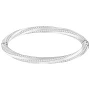 Bransoletka SWAROVSKI • Hilt Bangle, White, white plating  5350171