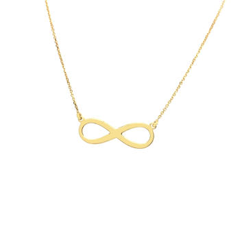 Naszyjnik celebrytka złoty nieskończoność FUG3-14-CN00310-2