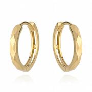 Kolczyki złote diamentowane kółka FUG7-17-K01172-2