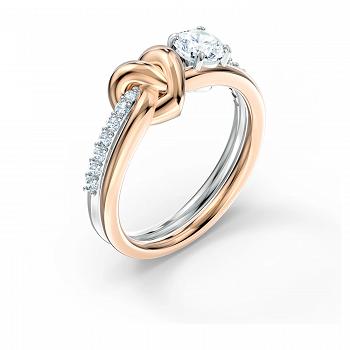 Pierścionek Lifelong Heart, biały, różnobarwne metale 5535403 