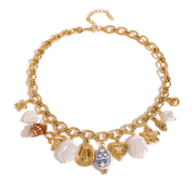 Naszyjnik ZAWIESZKI ZŁOTY FUGJDN2408023